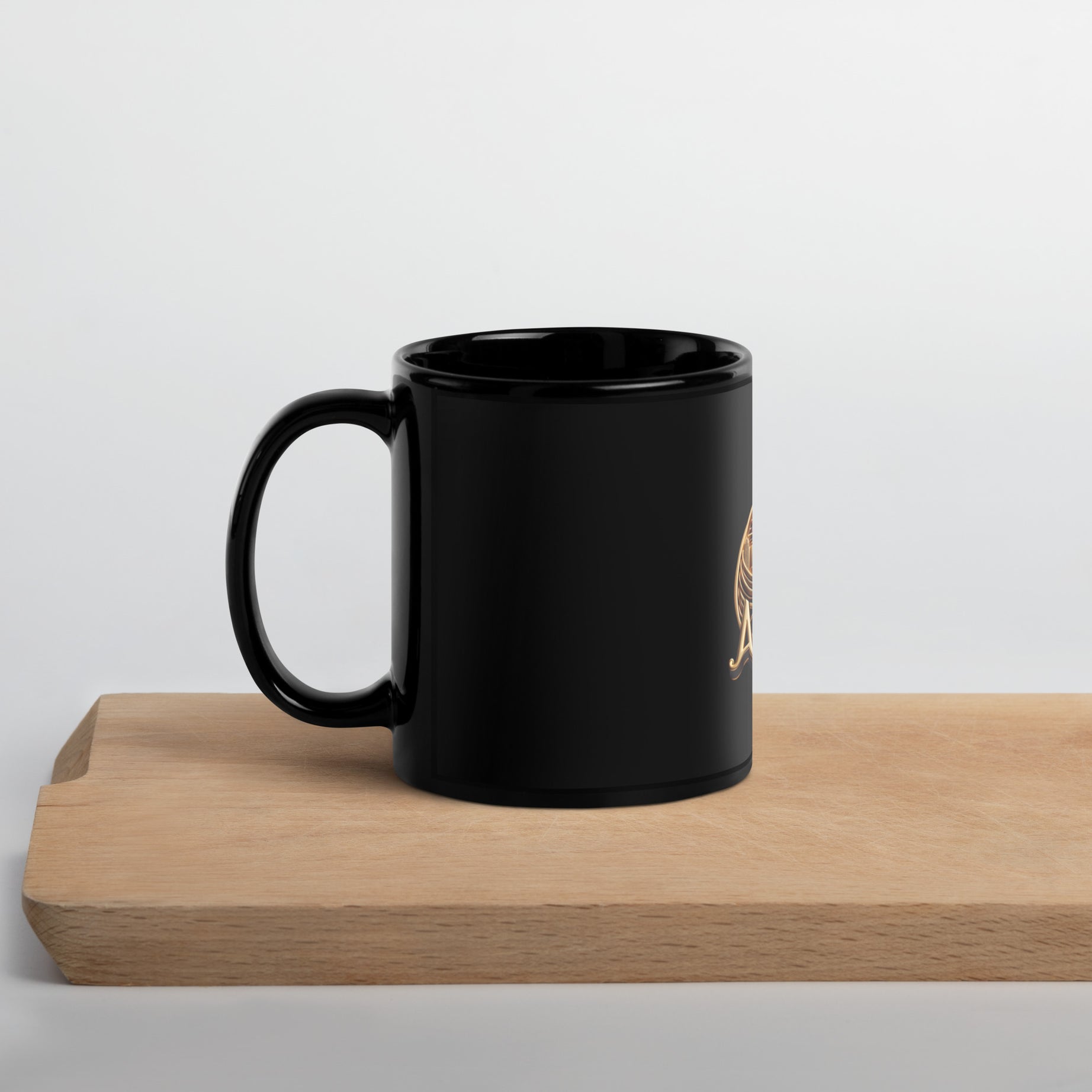 Atlanta Black Glossy Mug