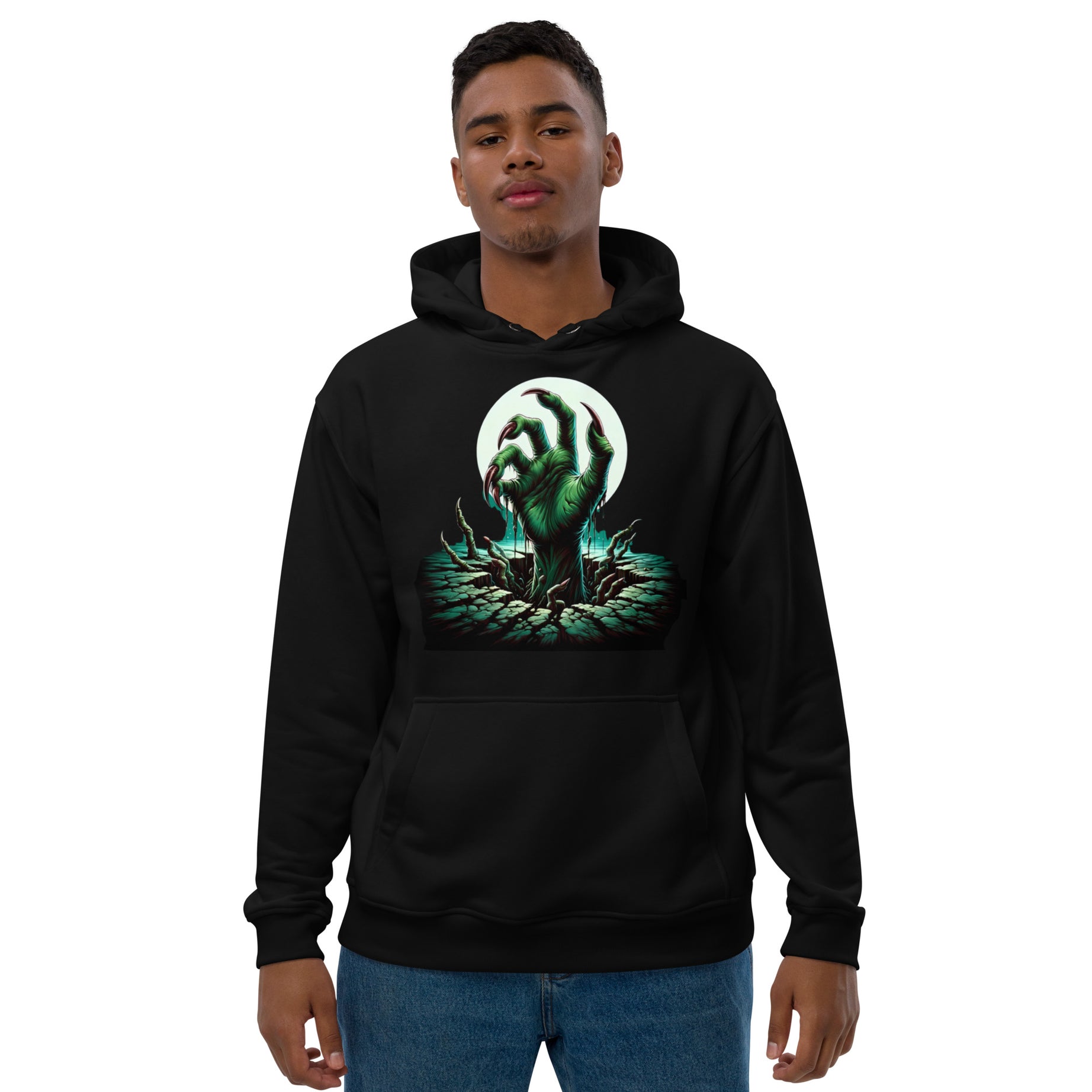 Evil Hand Premium eco hoodie