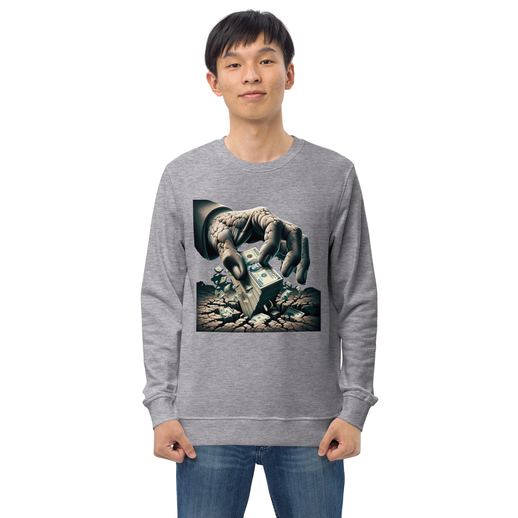 Plucker Unisex organic sweatshirt