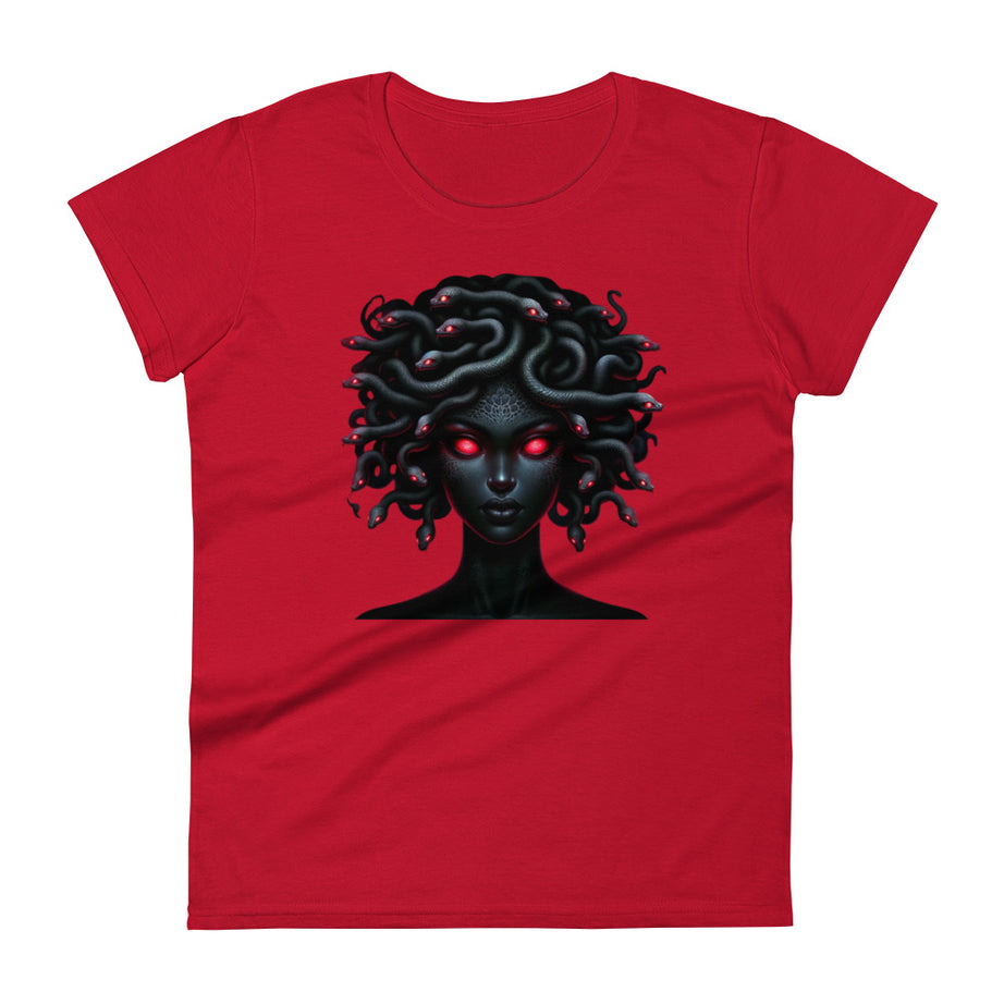 Red Medusa Women's short sleeve t-shirt