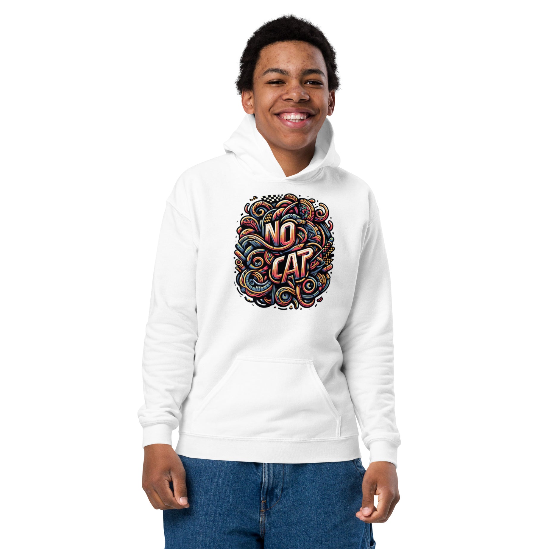 No Cap Youth heavy blend hoodie